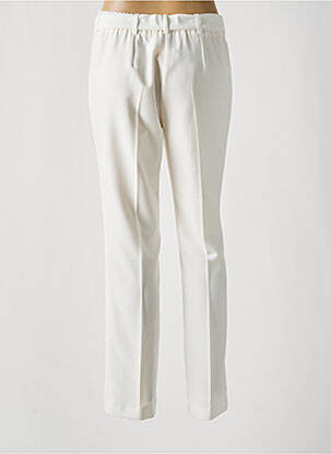 Pantalon slim taille élastique taille normale beige DIANE LAURY femme