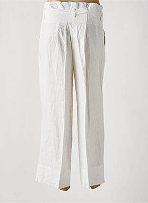 Pantalon 7/8 taille haute taille haute blanc OUI femme