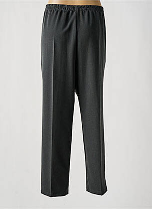 Pantalon droit tissage crêpe taille normale noir ANNE KELLY femme