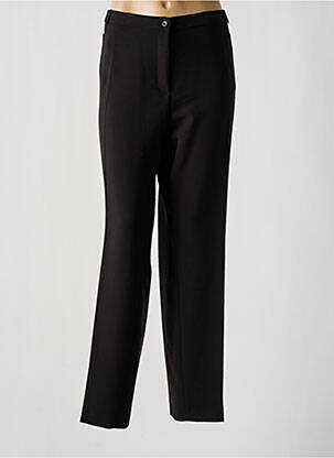 Pantalon droit stretch taille normale noir TELMAIL femme