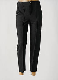 Pantalon 7/8 taille haute taille haute noir STREET ONE femme