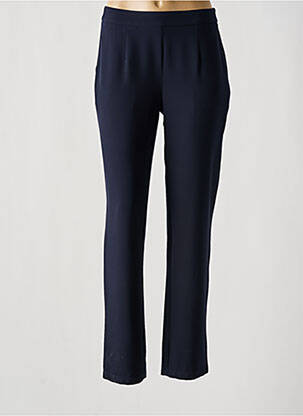 Pantalon chino bleu DIANE LAURY pour femme