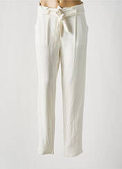 Pantalon droit beige LE PETIT BAIGNEUR pour femme seconde vue