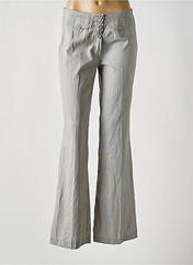 Pantalon flare gris VERO MODA pour femme seconde vue