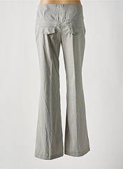 Pantalon flare gris VERO MODA pour femme seconde vue