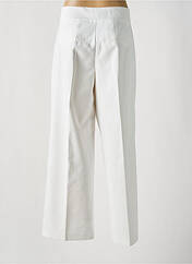 Pantalon large blanc VERO MODA pour femme seconde vue