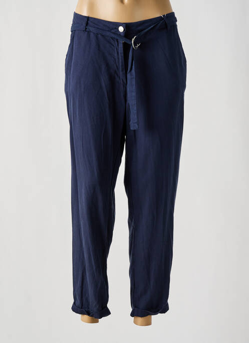 Pantalon 7/8 bleu C'EST BEAU LA VIE pour femme