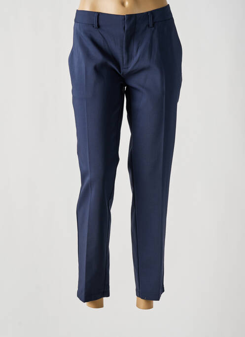 Pantalon chino bleu REIKO pour femme