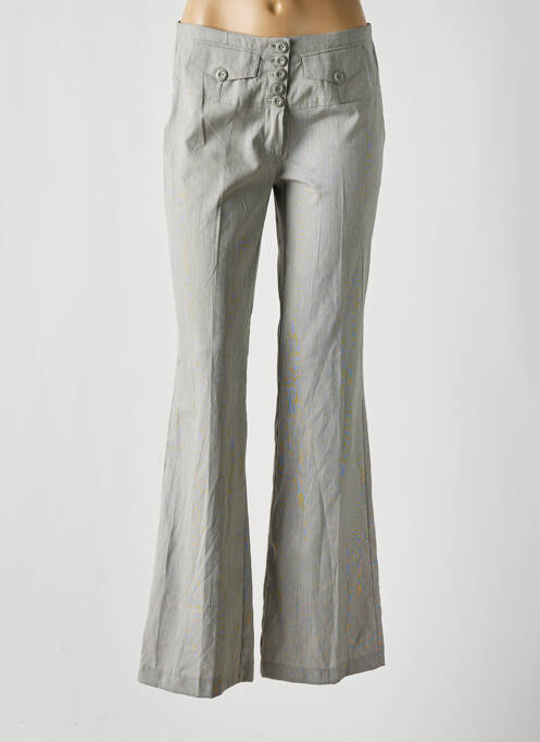 Pantalon flare gris VERO MODA pour femme