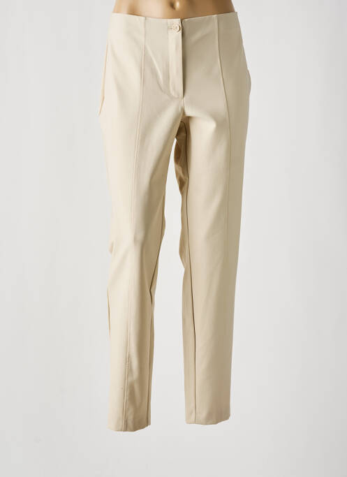 Pantalon slim beige BETTY BARCLAY pour femme