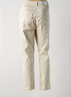 Pantalon slim tissage popeline taille normale beige BETTY BARCLAY femme