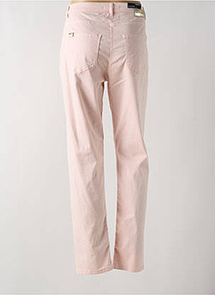 Pantalon slim tissage popeline taille normale rose BETTY BARCLAY femme