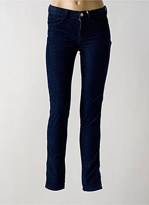 Pantalon slim stretch taille normale bleu C'EST BEAU LA VIE femme