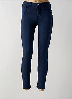 Jeans skinny push-up taille haute bleu C'EST BEAU LA VIE femme