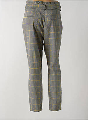 Pantalon slim taille haute taille haute jaune VERO MODA femme
