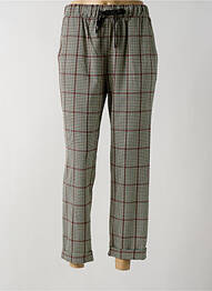Pantalon 7/8 stretch taille normale beige AMELIE & AMELIE femme