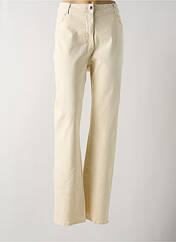 Pantalon droit beige DIANE LAURY pour femme seconde vue