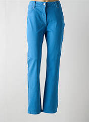 Pantalon droit bleu DIANE LAURY pour femme seconde vue