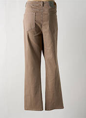 Pantalon droit marron DIANE LAURY pour femme seconde vue