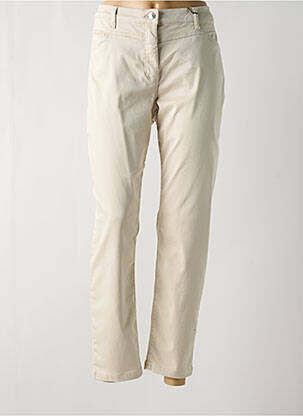 Pantalon slim beige BETTY BARCLAY pour femme