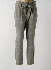 Pantalon slim jaune VERO MODA pour femme seconde vue