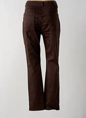 Pantalon slim marron DIANE LAURY pour femme seconde vue