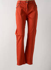 Pantalon slim orange DIANE LAURY pour femme seconde vue