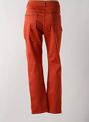 Pantalon slim orange DIANE LAURY pour femme seconde vue