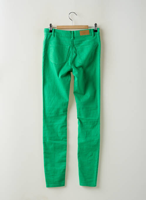 Jeans coupe slim vert VERO MODA pour femme