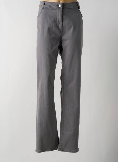 Pantalon droit gris DIANE LAURY pour femme