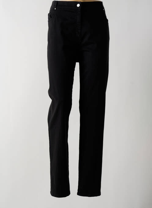 Pantalon droit noir PAUSE CAFE pour femme