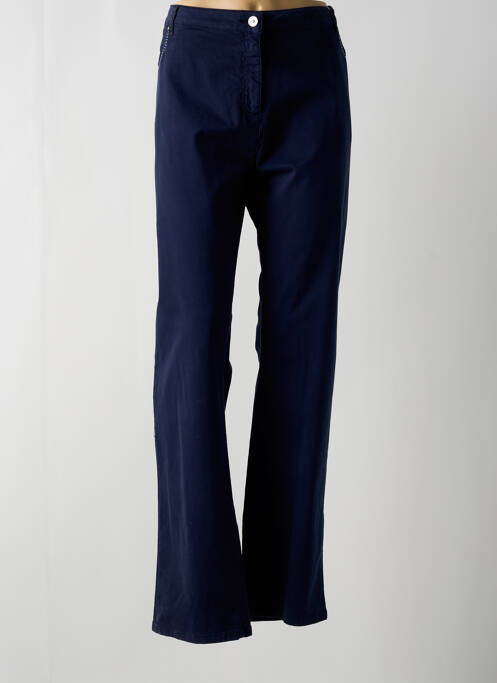 Pantalon slim bleu C'EST BEAU LA VIE pour femme