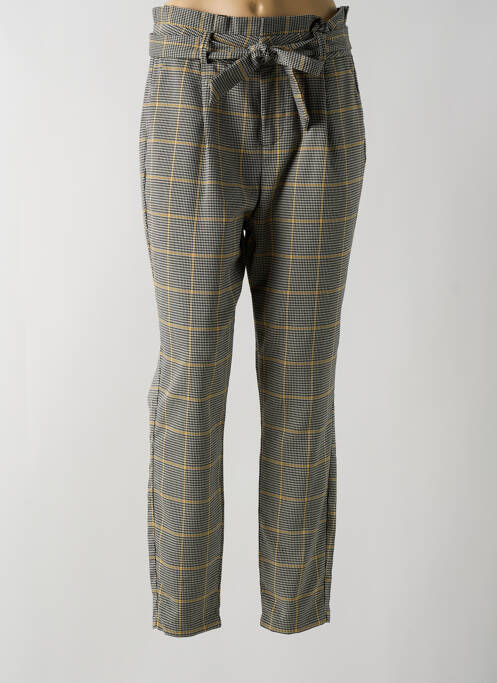 Pantalon slim jaune VERO MODA pour femme