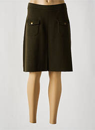 Jupe mi-longue taille normale vert LE PETIT BAIGNEUR femme