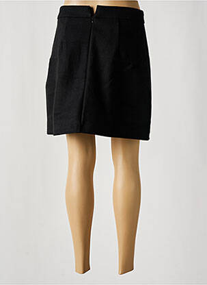 Jupe courte taille haute noir LOVIE & CO femme