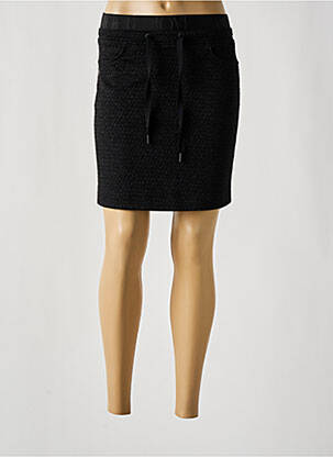 Jupe courte poches noir STREET ONE femme