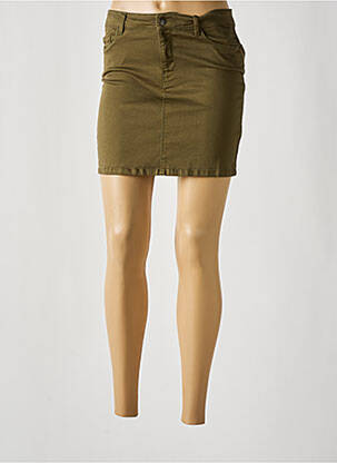Jupe courte poches vert VERO MODA femme