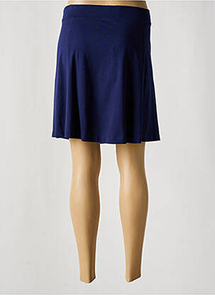 Jupe courte coupe évasée bleu SURKANA femme