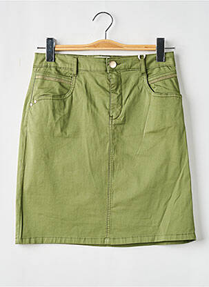 Jupe courte poches vert LOLA ESPELETA femme