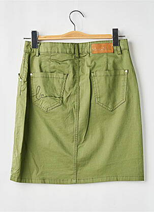 Jupe courte poches vert LOLA ESPELETA femme