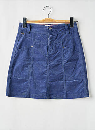 Jupe courte poches bleu STREET ONE femme