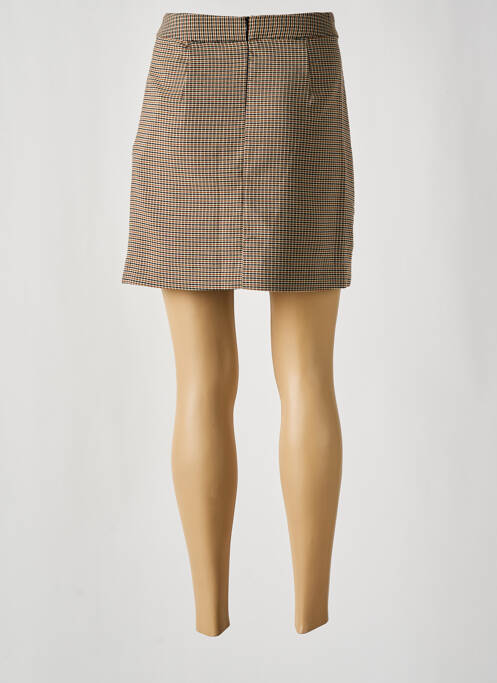 Jupe courte beige LOLA ESPELETA pour femme