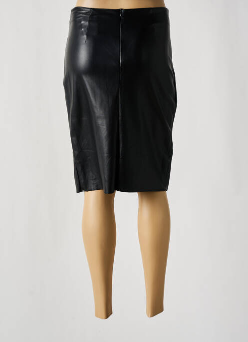 Jupe mi-longue noir GEISHA pour femme