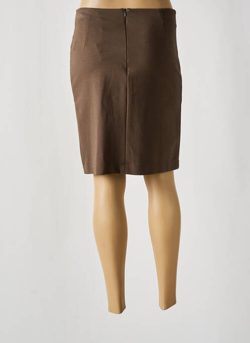 Jupe mi-longue vert MALOKA pour femme