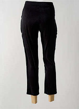 Pantalon 7/8 taille haute taille haute noir BY SWAN femme