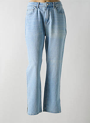 Jeans coupe droite stretch taille normale bleu VERO MODA femme