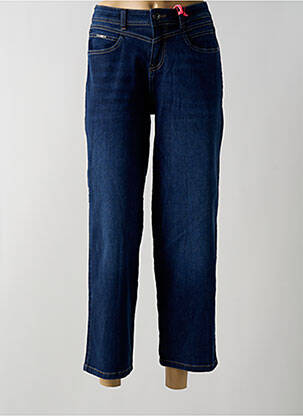 Jeans coupe droite taille haute taille haute bleu STREET ONE femme