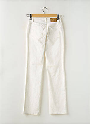 Jeans coupe droite taille haute taille haute blanc VERO MODA femme