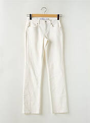 Jeans coupe droite blanc VERO MODA pour femme seconde vue