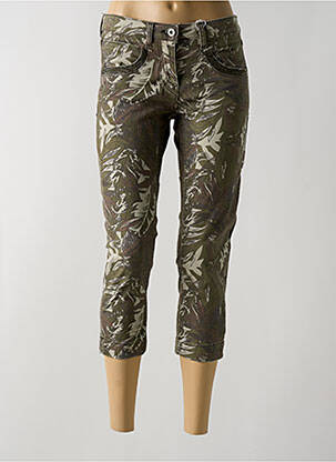 Pantacourt vert BRANDTEX pour femme
